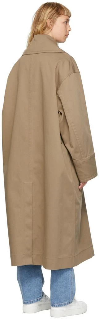 商品AMI|Tan Mac Trench Coat,价格¥2240,第3张图片详细描述