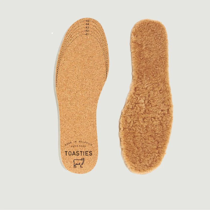 商品Toasties|Modular Insoles Adult  LIGHT CAMEL TOASTIES,价格¥233,第2张图片详细描述
