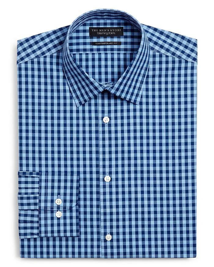 商品The Men's Store at Bloomingdale's|Gingham Dress Shirt - Slim Fit - 100% Exclusive,价格¥411,第1张图片