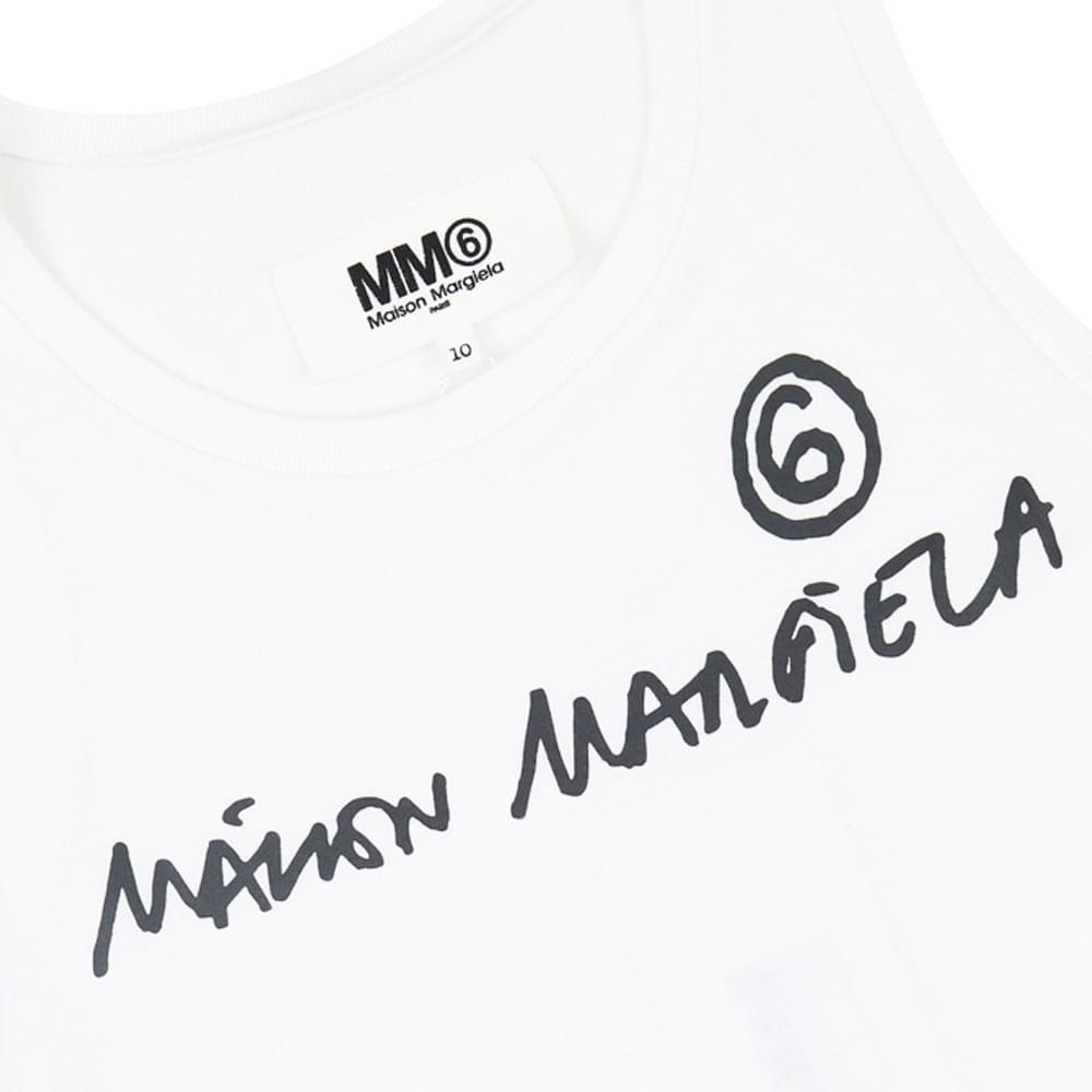 商品MAISON MARGIELA|White & Black Sleeveless Dress,价格¥778,第4张图片详细描述