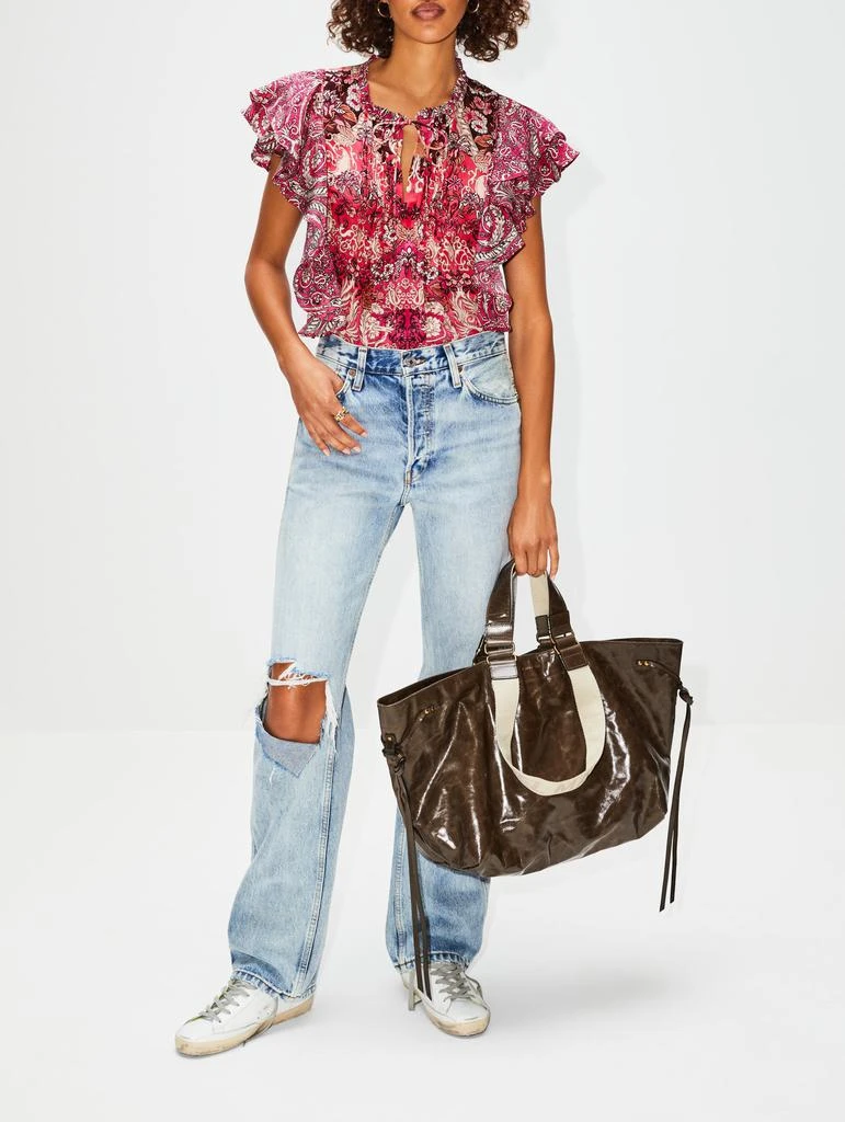 商品Isabel Marant|Wardy Leather Tote,价格¥4564,第2张图片详细描述