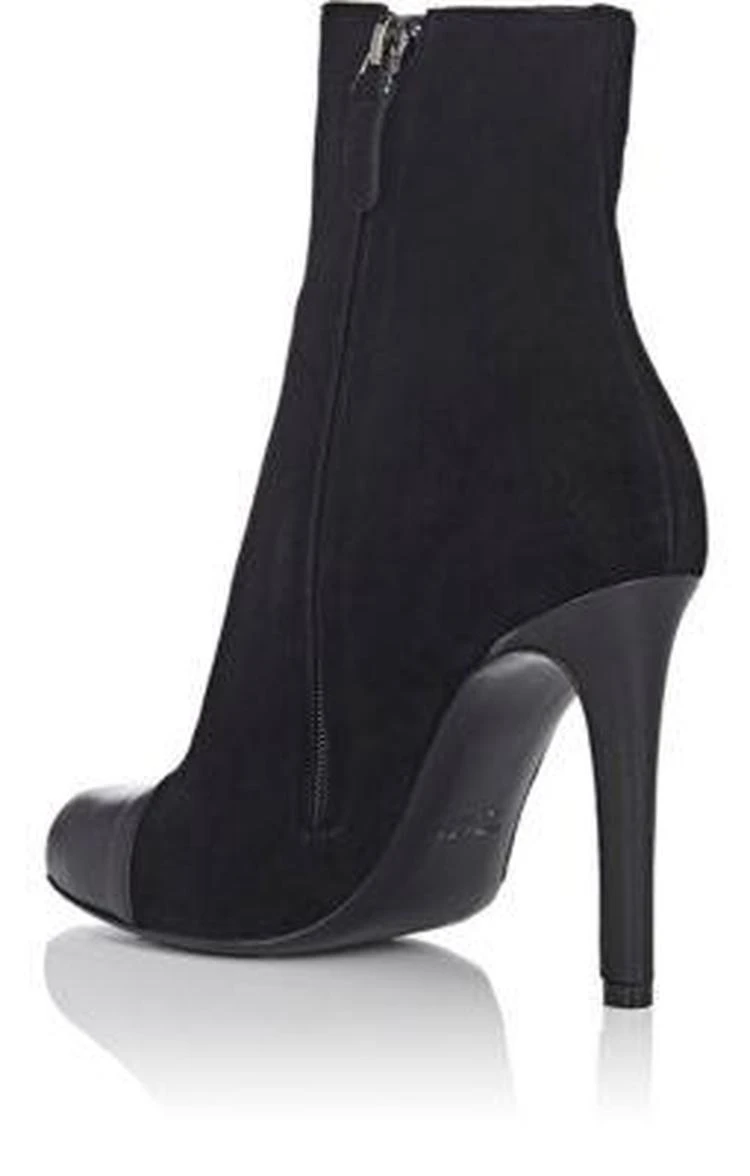 商品Barneys New York|Embellished Suede & Leather Ankle Boots,价格¥1257,第3张图片详细描述