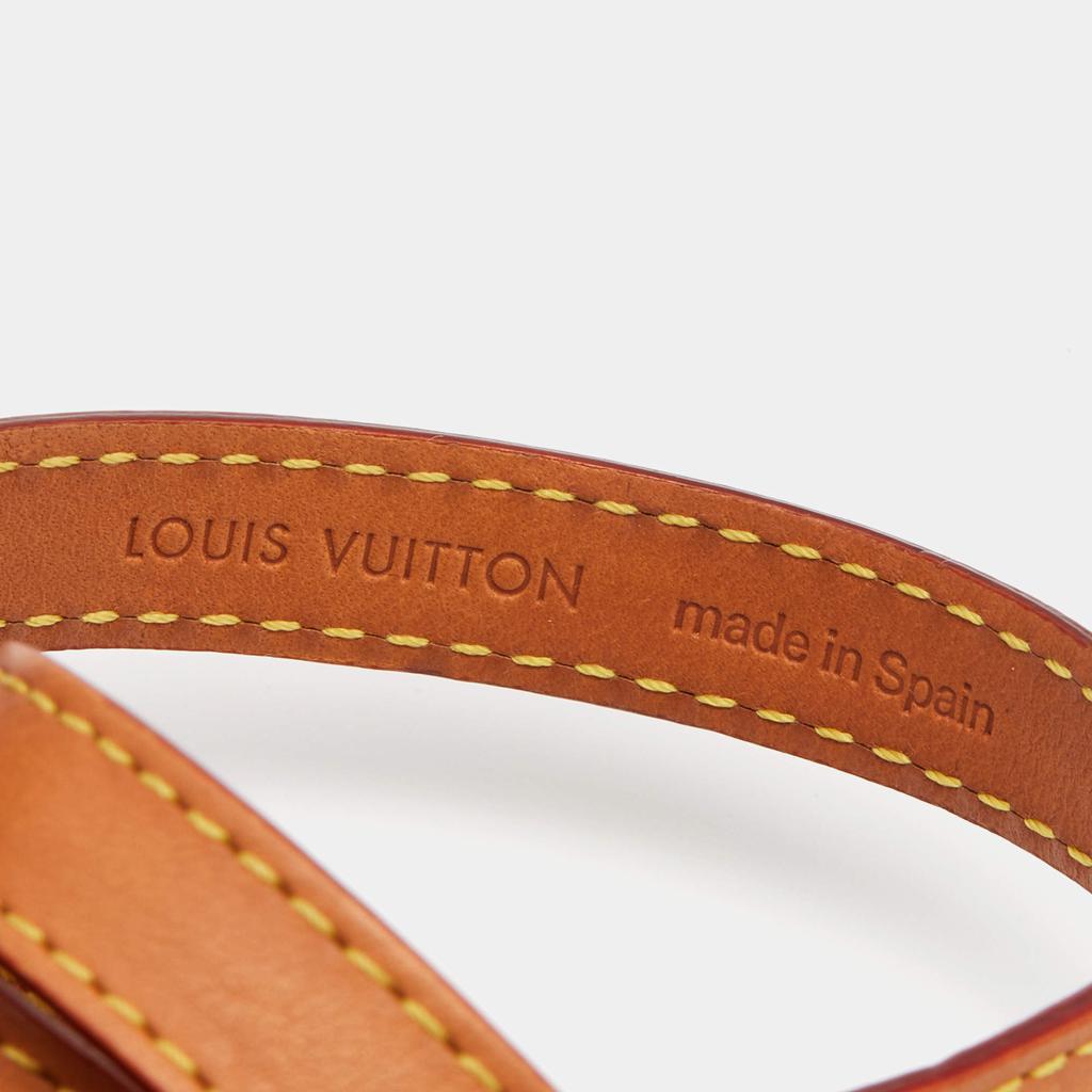 Louis Vuitton Tan Brown Leather Box It Triple Tour Bracelet 17商品第5张图片规格展示