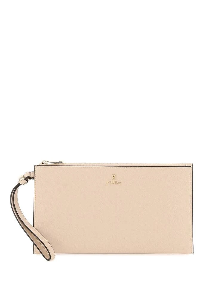 商品Furla|Furla Logo Lettering Camelia Pouch,价格¥725,第1张图片