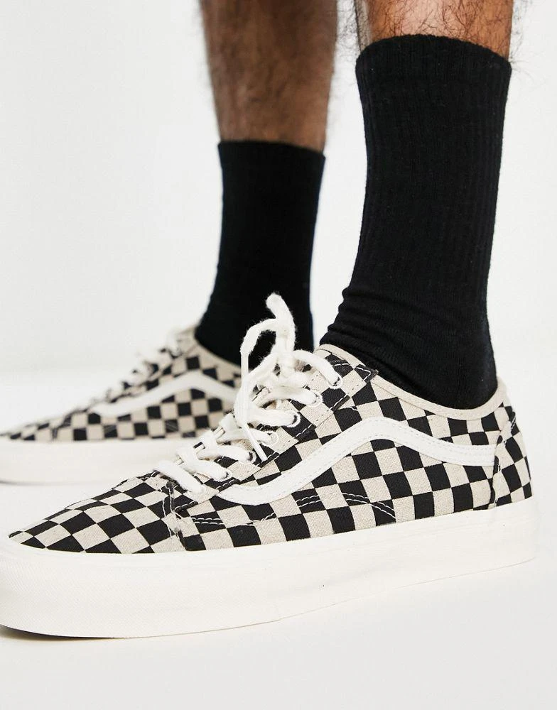 商品Vans|Vans Old Skool theory trainers in black and white checkerboard,价格¥472,第2张图片详细描述