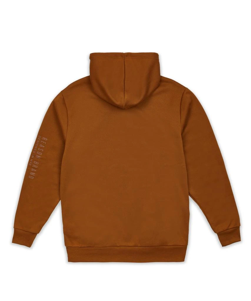 商品Reason Clothing|Sterling Logo Sleeve Print Hoodie - Copper,价格¥60,第2张图片详细描述