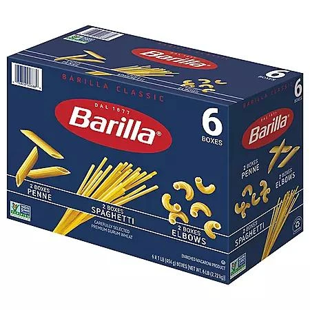 商品Barilla|Barilla Pasta Variety Pack 16 oz., 6 pk.,价格¥70,第3张图片详细描述