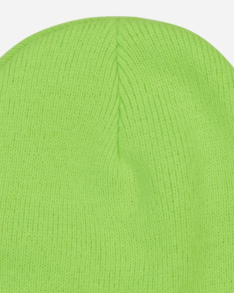 商品STUSSY|Stock Cuff Beanie Fluo Green,价格¥325,第4张图片详细描述