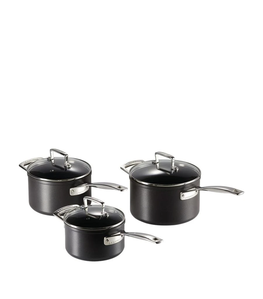 商品Le Creuset|Toughened Non-Stick Sauce Pans (Set Of 3),价格¥3192,第1张图片