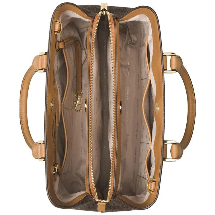 商品Michael Kors|Signature Savannah Large Satchel,价格¥1324,第3张图片详细描述