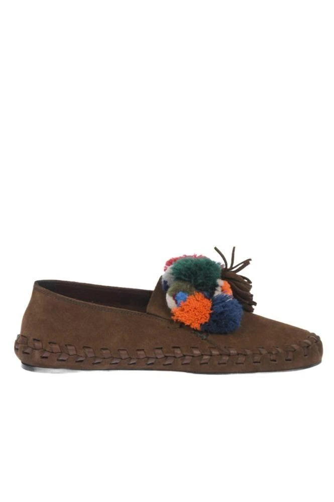 商品Celine|Céline women's brown other materials loafers,价格¥3637,第3张图片详细描述