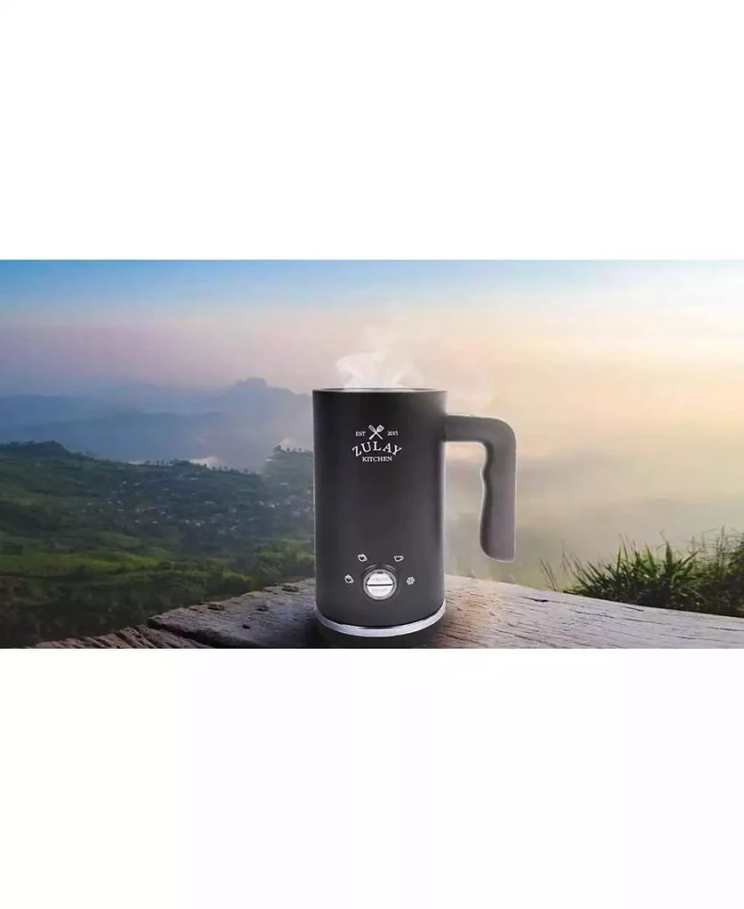 商品Zulay Kitchen|Milk Frother Electric Heater - Automatic 4-in-1 Function Milk Steamer For Hot & Cold,价格¥418,第4张图片详细描述