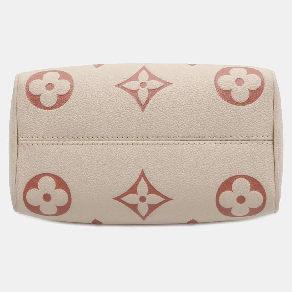 商品[二手商品] Louis Vuitton|Louis Vuitton Cream/Pink Monogram Empreinte Leather Speedy Bandouliere 20 Bag,价格¥18968,第5张图片详细描述