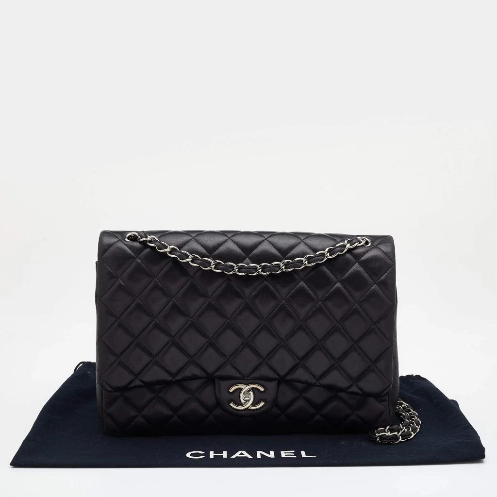 Chanel Black Quilted Leather Maxi Classic Double Flap Bag 商品