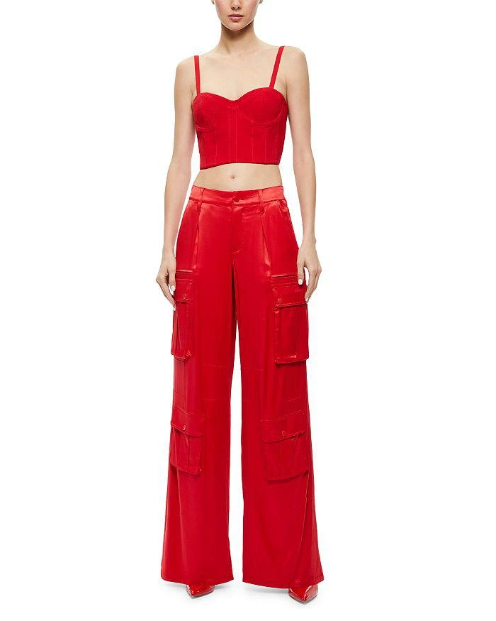 商品Alice + Olivia|Adara Bustier Top,价格¥658,第4张图片详细描述