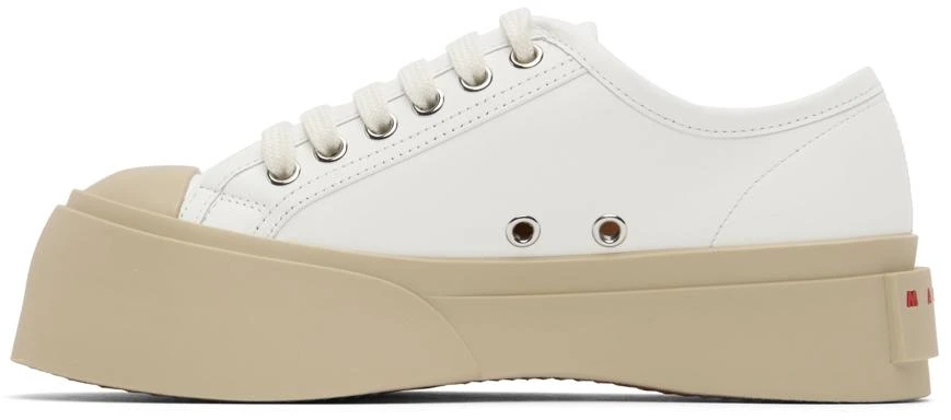 商品Marni|White & Beige Pablo Sneakers,价格¥3495,第3张图片详细描述