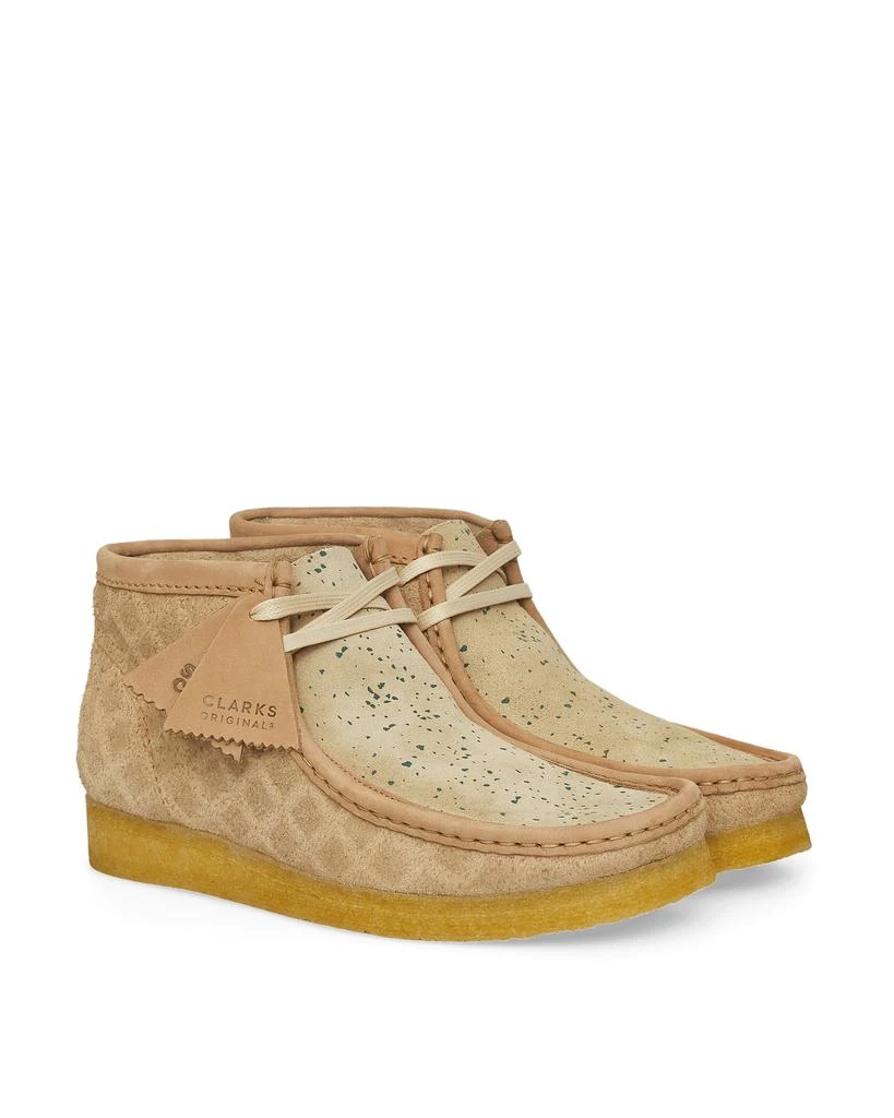 商品Clarks|Sweet Chick Wallabee Boots Green,价格¥913,第2张图片详细描述