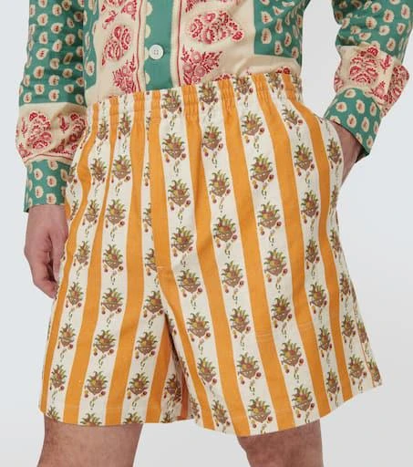 商品BODE|Striped Fruit Bowl printed shorts,价格¥3687,第5张图片详细描述