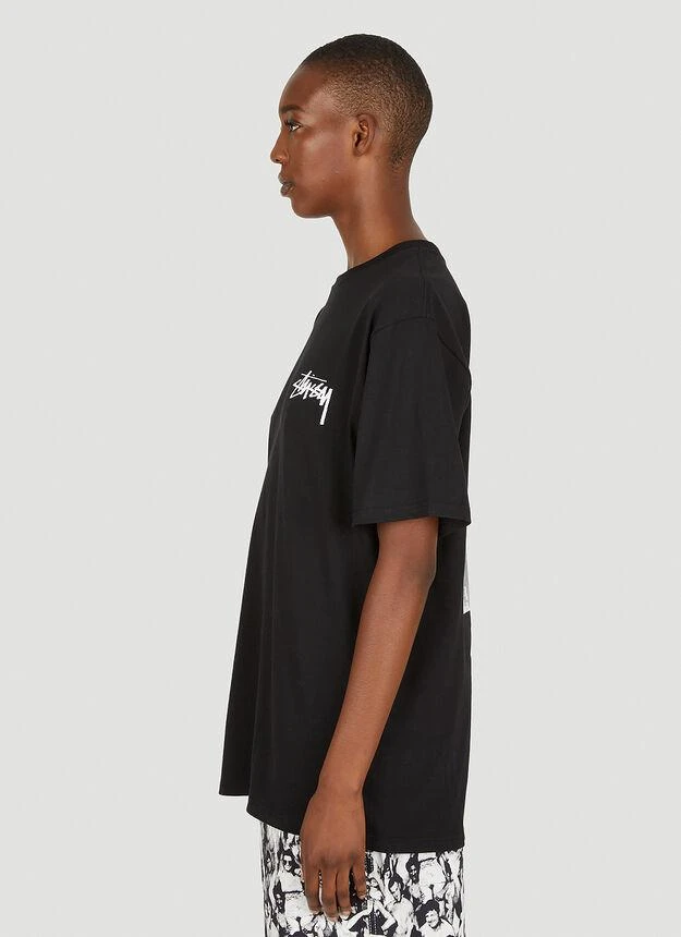 商品STUSSY|Low Tide T-Shirt in Black,价格¥349,第3张图片详细描述