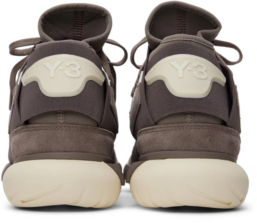 商品Y-3|Taupe Qasa High Sneakers,价格¥2801,第2张图片详细描述
