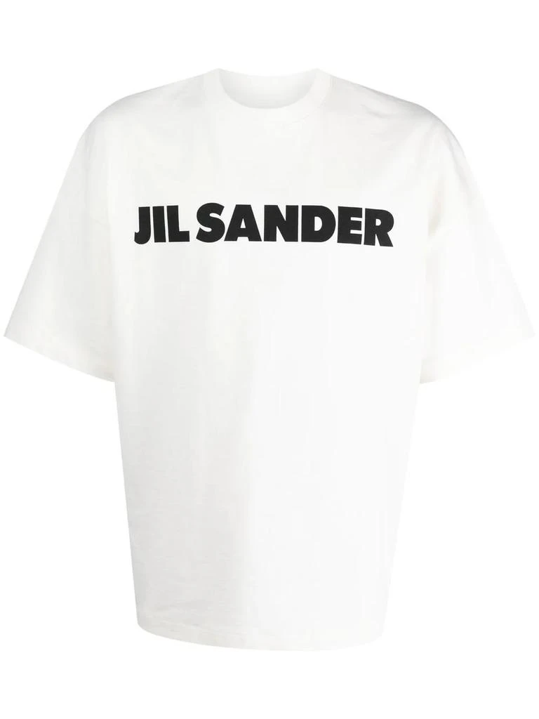 商品Jil Sander|Jil Sander White Cotton T-shirt,价格¥3062,第1张图片