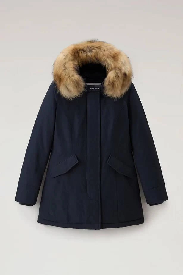 商品Woolrich|Jacket Artic Parka Cotton Blue Dark Navy,价格¥5404,第1张图片