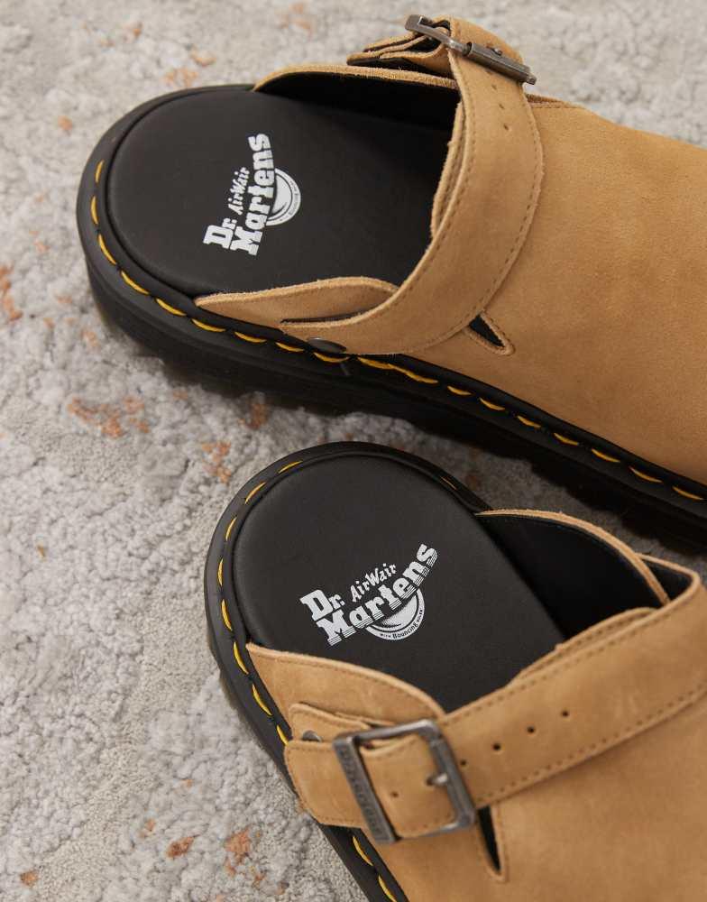 Dr. Martens Dr Martens ZebZag mule in tan suede - Slippers - Free