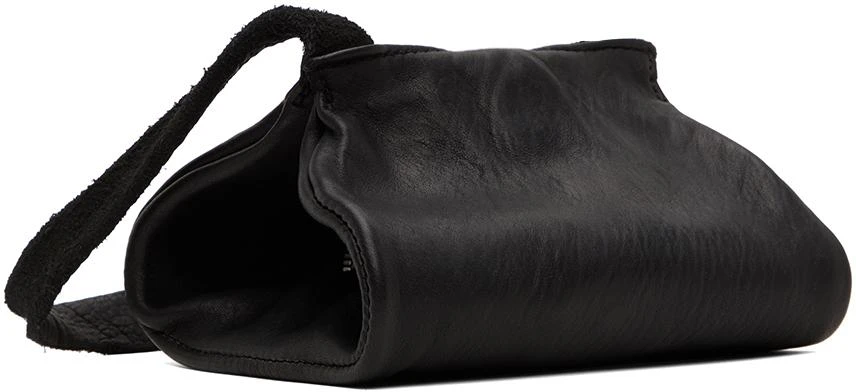 商品guidi|Black Leather Messenger Bag,价格¥3393,第3张图片详细描述