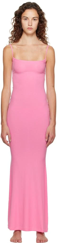 商品SKIMS|Pink Soft Lounge Maxi Dress,价格¥442,第1张图片