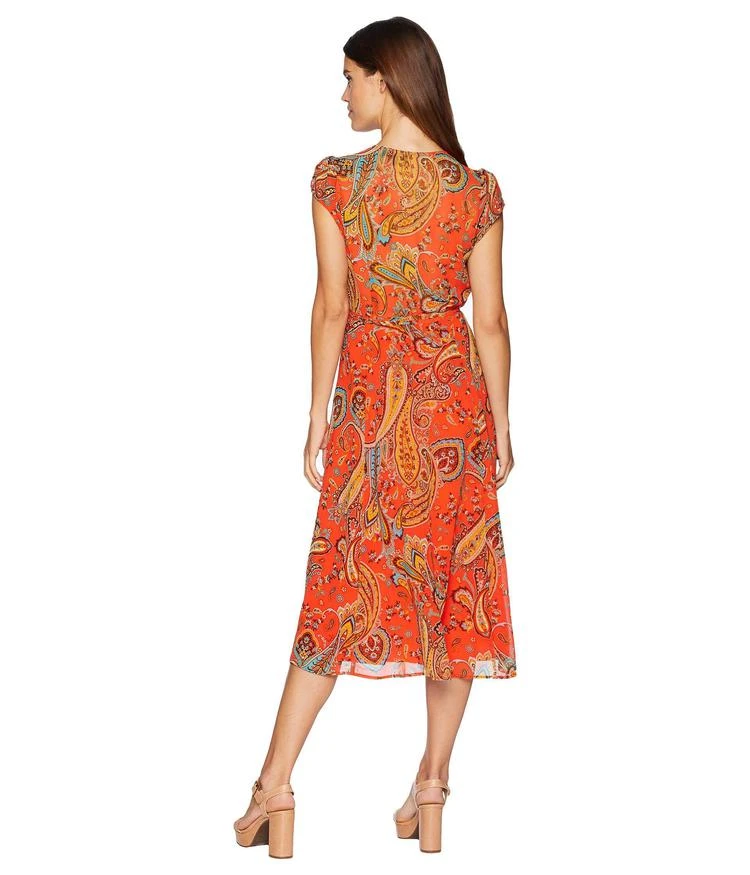 商品Juicy Couture|Rustic Paisley Wrap Dress,价格¥292,第3张图片详细描述