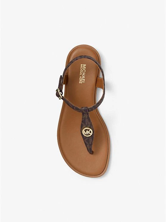 商品Michael Kors|Mallory Logo T-Strap Sandal,价格¥373,第3张图片详细描述