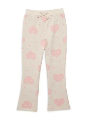 商品Juicy Couture|Little Girl’s 2-Piece Heart Fleece Sweatshirt & Joggers Set,价格¥250,第3张图片详细描述