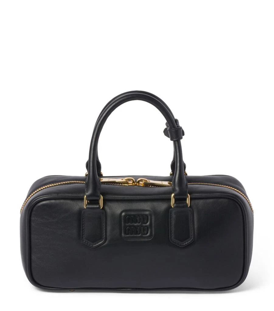 商品Miu Miu|Small Nappa Leather Arcadie Top-Handle Bag,价格¥27199,第1张图片