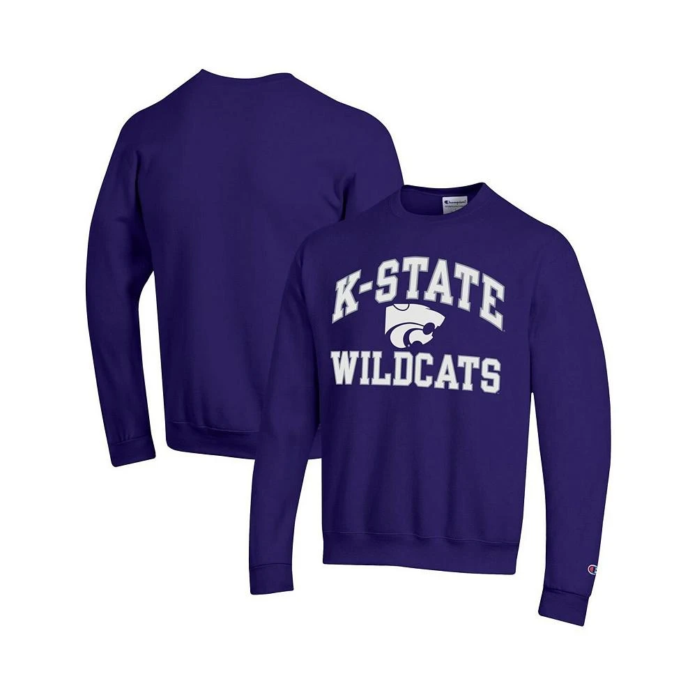 商品CHAMPION|Men's Purple Kansas State Wildcats High Motor Pullover Sweatshirt,价格¥406,第1张图片