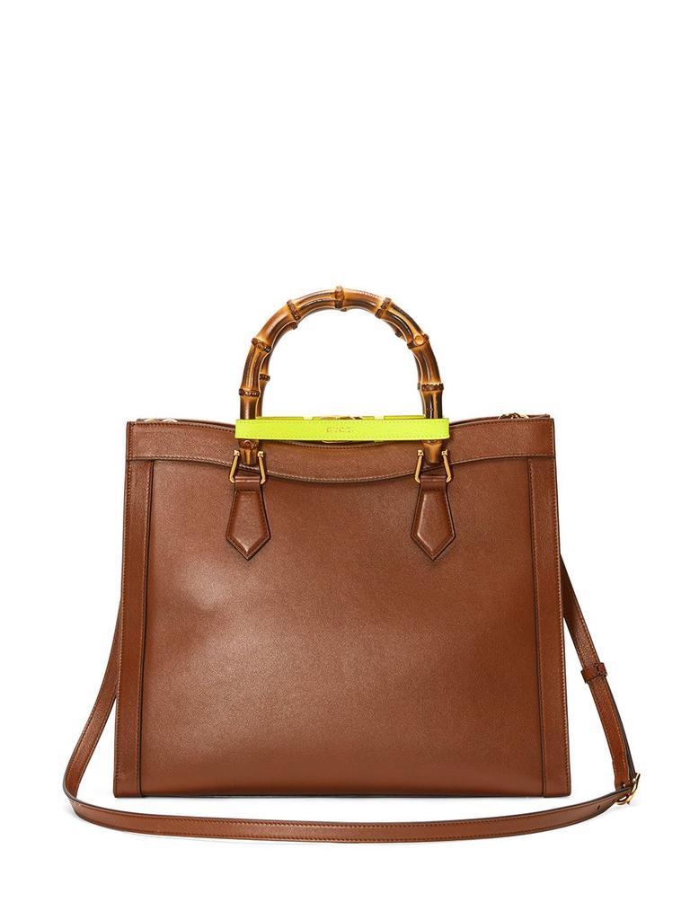 商品Gucci|GUCCI - Diana Leather Tote Bag,价格¥28661,第4张图片详细描述