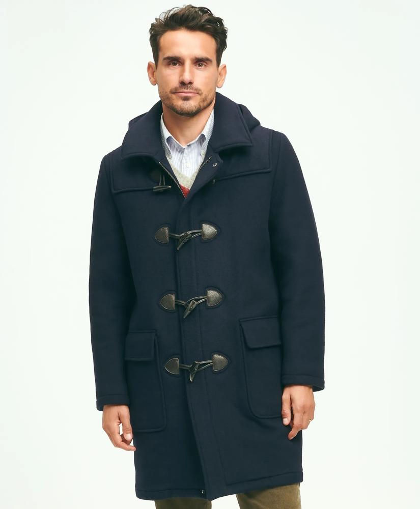 Brooks Brothers Wool Duffle Coat - Coats - Free Shipping