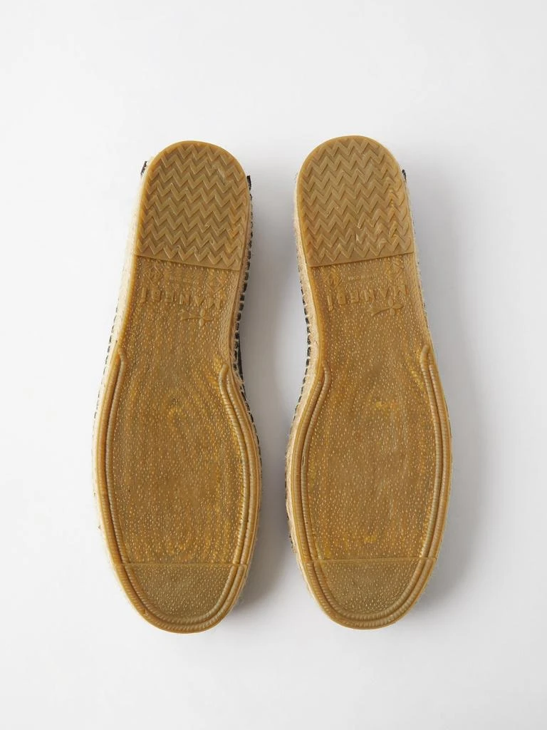 商品MANEBÍ|Logo-debossed suede espadrille loafers,价格¥869,第4张图片详细描述