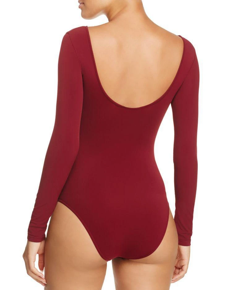 商品Maje|Plunge-Back Bodysuit - 100% Exclusive,价格¥427,第2张图片详细描述