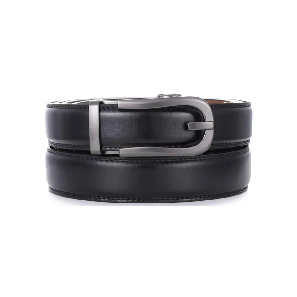 商品Mio Marino|Men's Dapper Leather Ratchet Belts,价格¥192,第1张图片