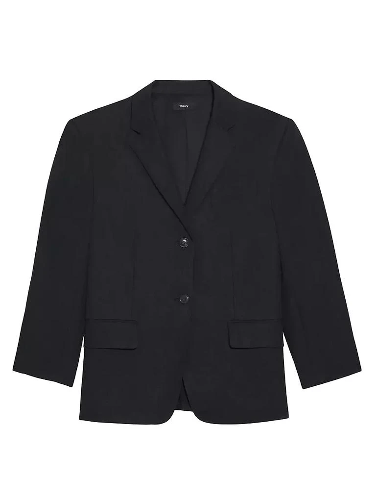 商品Theory|Galena Boxy Linen Jacket,价格¥1212,第1张图片详细描述