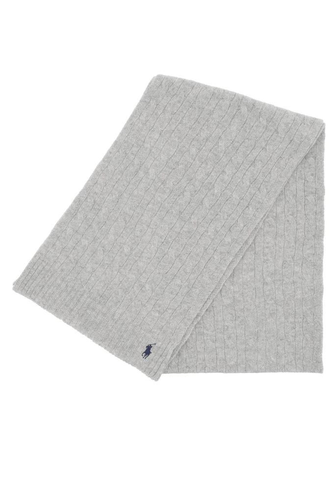 商品Ralph Lauren|Wool and cashmere cable-knit scarf,价格¥732,第3张图片详细描述