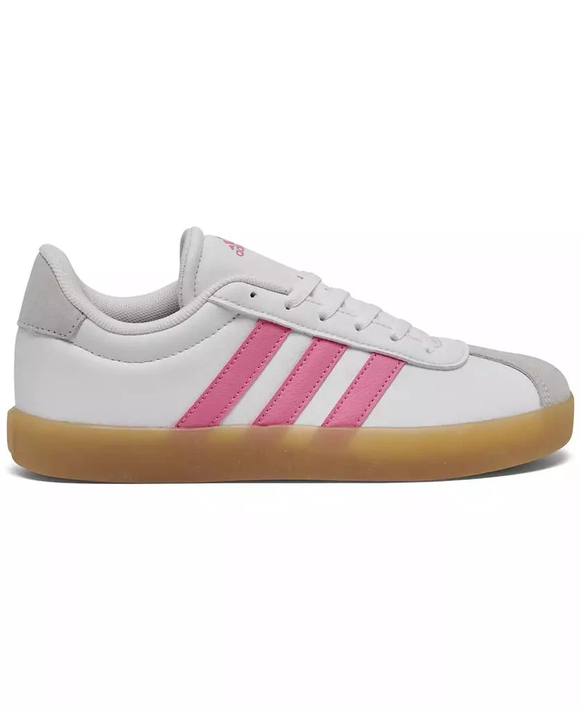 商品Adidas|Little Girls VL Court 3.0 Casual Sneakers from Finish Line,价格¥462,第2张图片详细描述