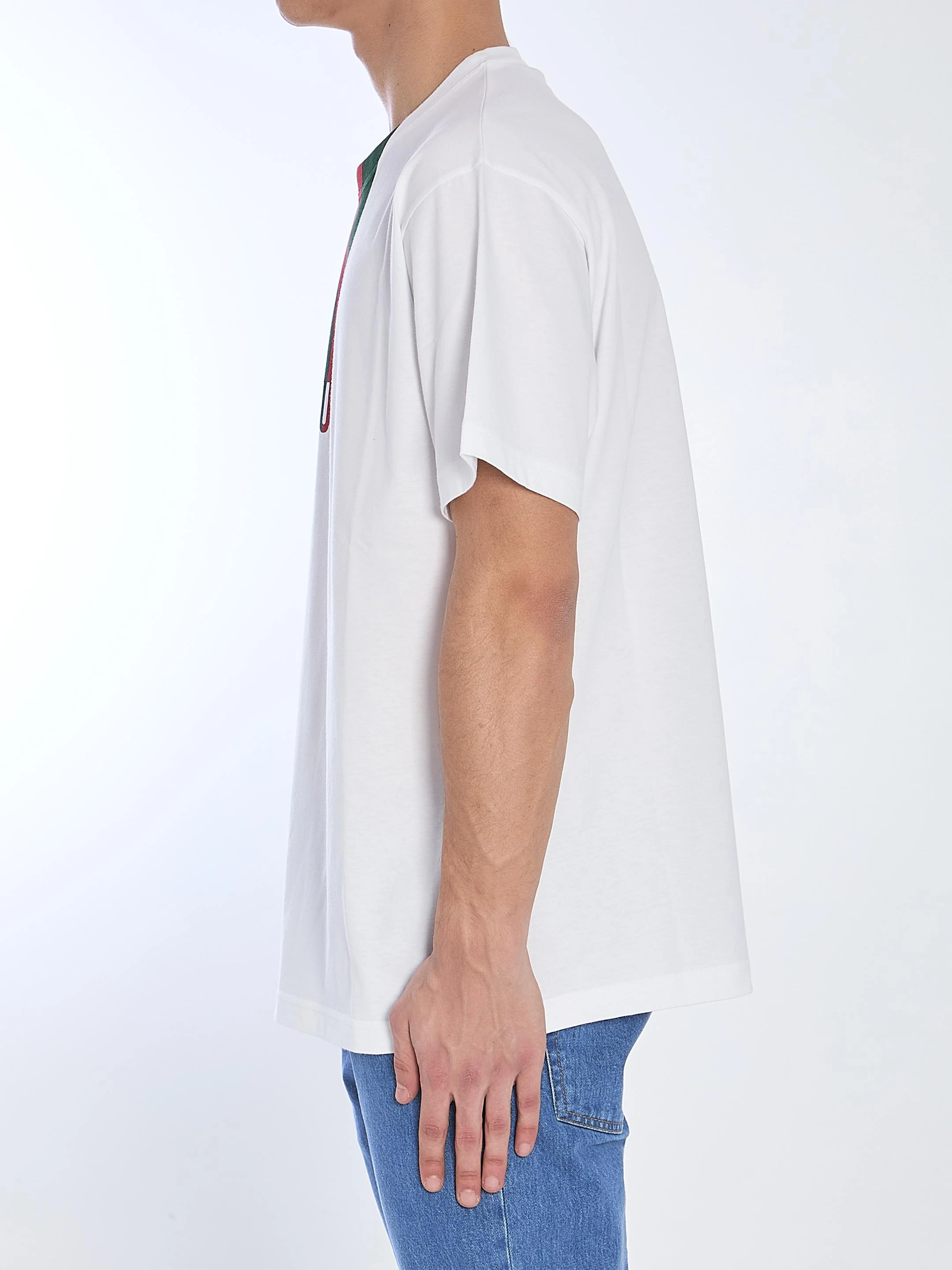 商品Gucci|Gucci 男士T恤 796395XJG259692 白色,价格¥3153 描述
