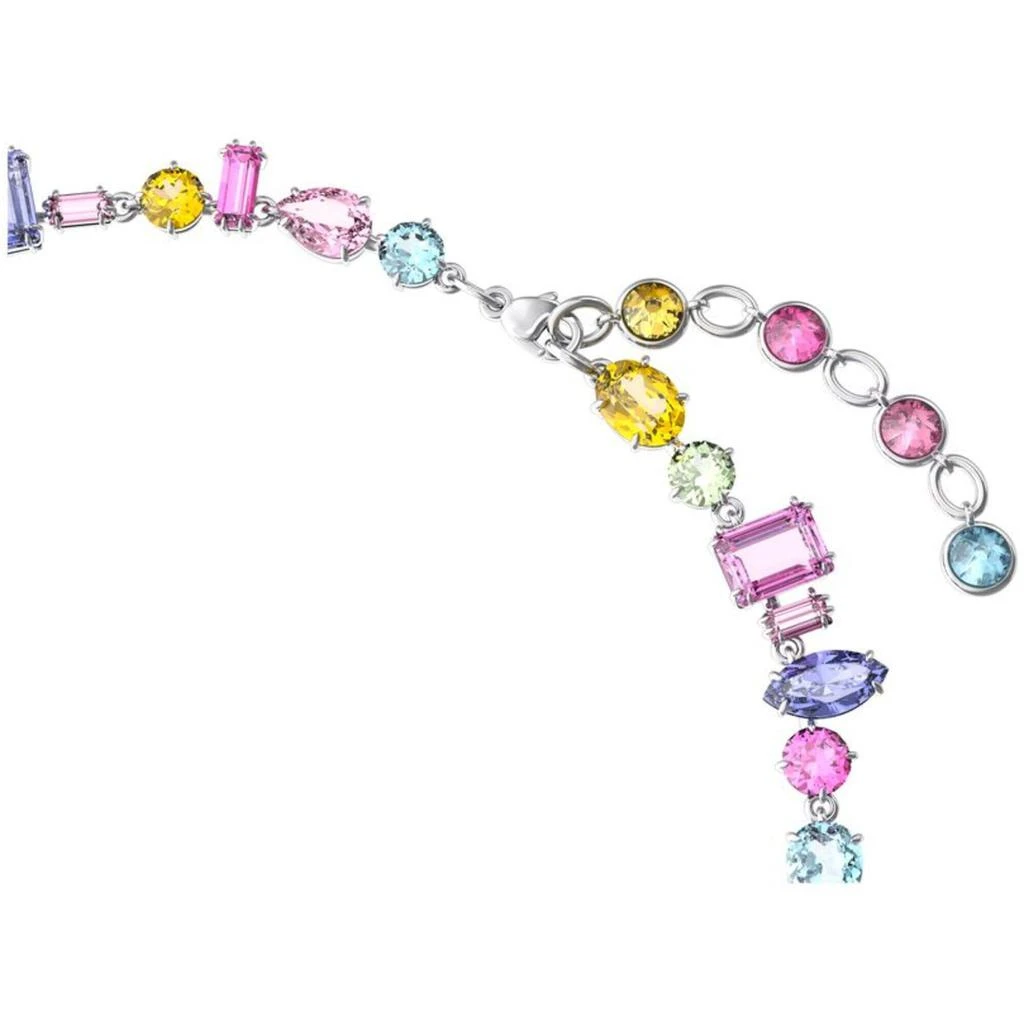 商品Swarovski|Swarovski Women's Necklace - Gema All Around Rhodium Plated Multicolor | 5613738,价格¥2049,第3张图片详细描述