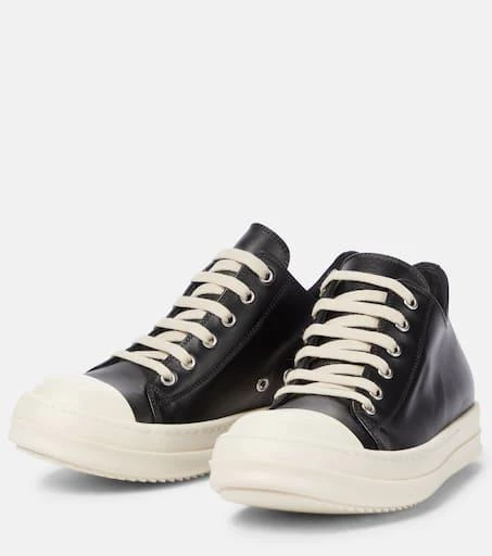 商品Rick Owens|Phlegethon皮革运动鞋,价格¥6695,第5张图片详细描述