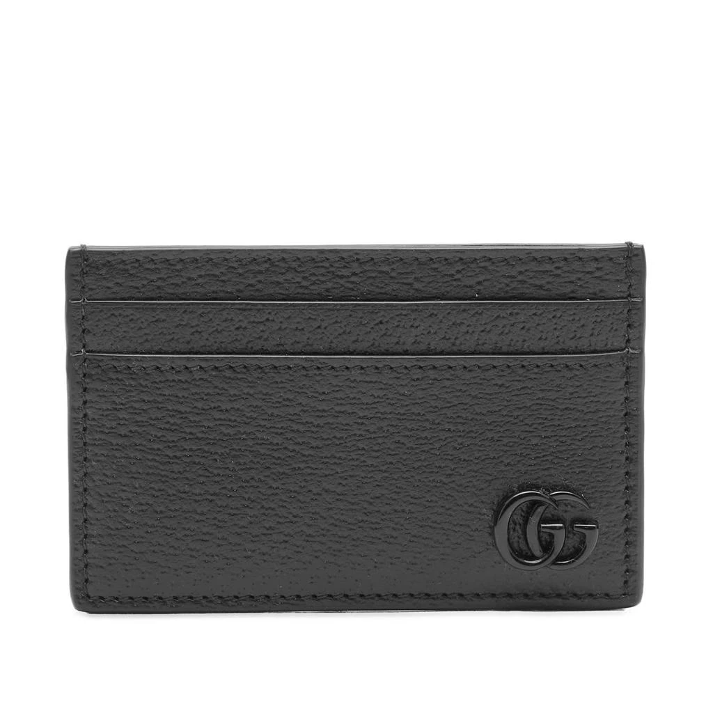 商品Gucci|Gucci Black GG Card Wallet,价格¥1585,第1张图片