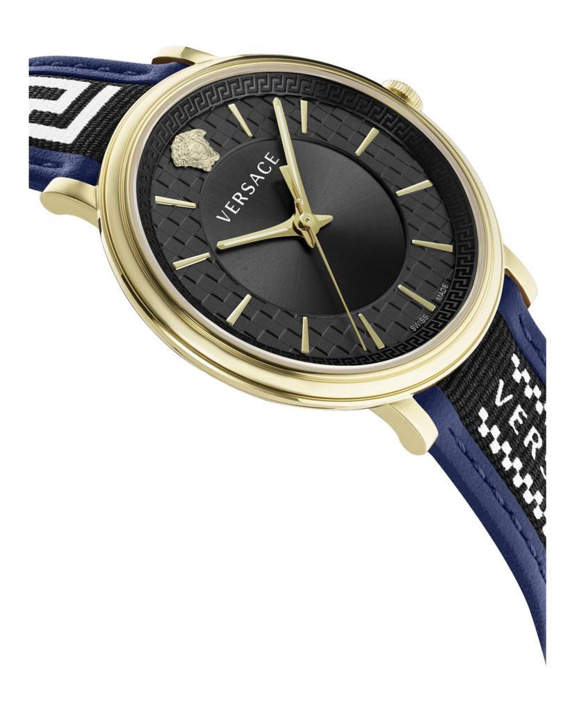 商品Versace|V-Circle Strap Watch,价格¥2427,第5张图片详细描述