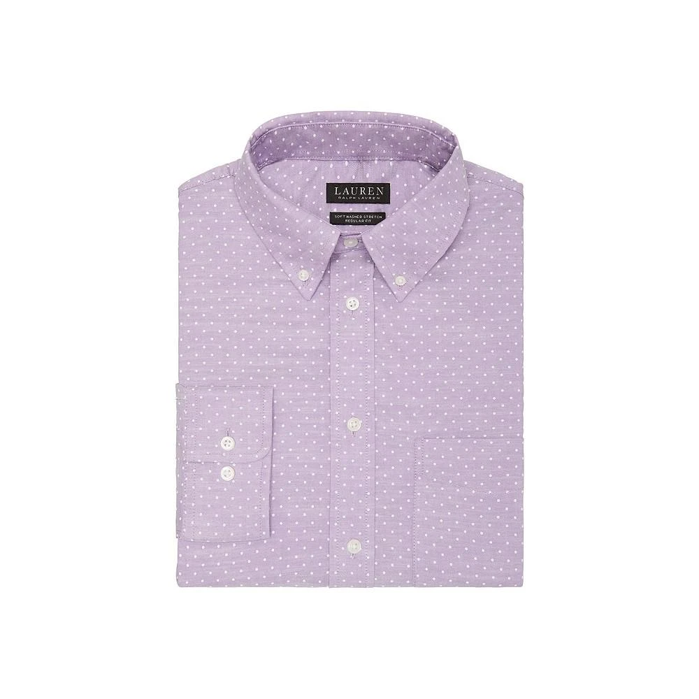 商品Ralph Lauren|Men's Ultraflex Stretch Untucked Regular Fit Dress Shirt,价格¥237,第3张图片详细描述