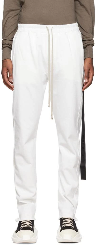 商品Rick Owens|White Berlin Lounge Pants,价格¥1595,第1张图片