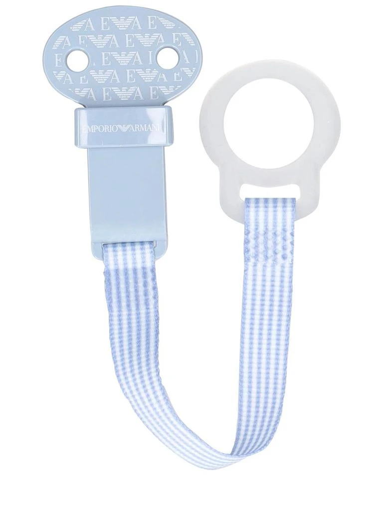 商品Emporio Armani|Set Of 2 Logo Bottles, Pacifier & Clip,价格¥809,第4张图片详细描述